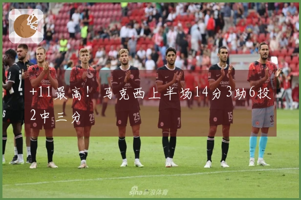 +11最高！马克西上半场14分3助6投2中三分